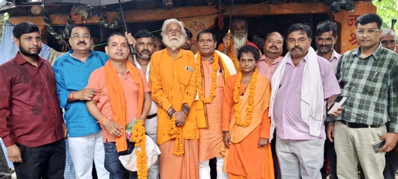 जोगीठेर (रुपपुर) गाँव के शिव मन्दिर में शिवालय के जिर्णोधार का कार्य प्रारम्भ