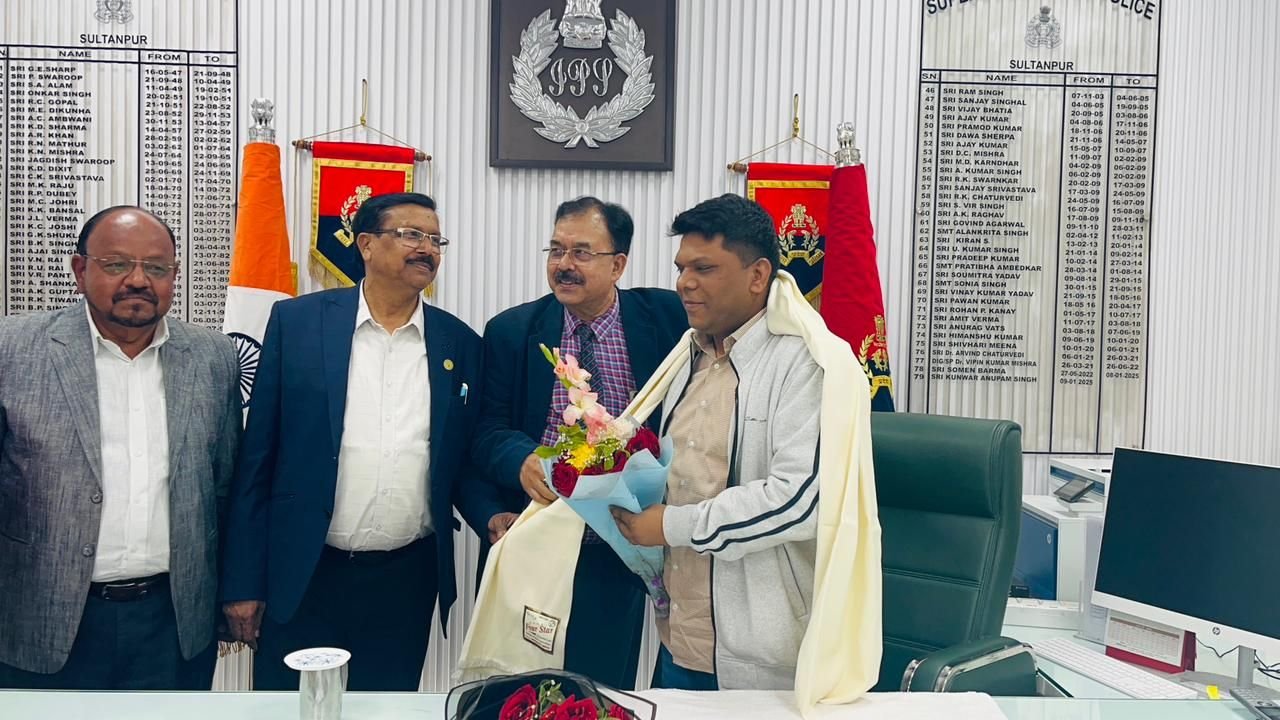 जिला सुरक्षा संगठन ने पुलिस अधीक्षक को दी भावभीनी विदाई