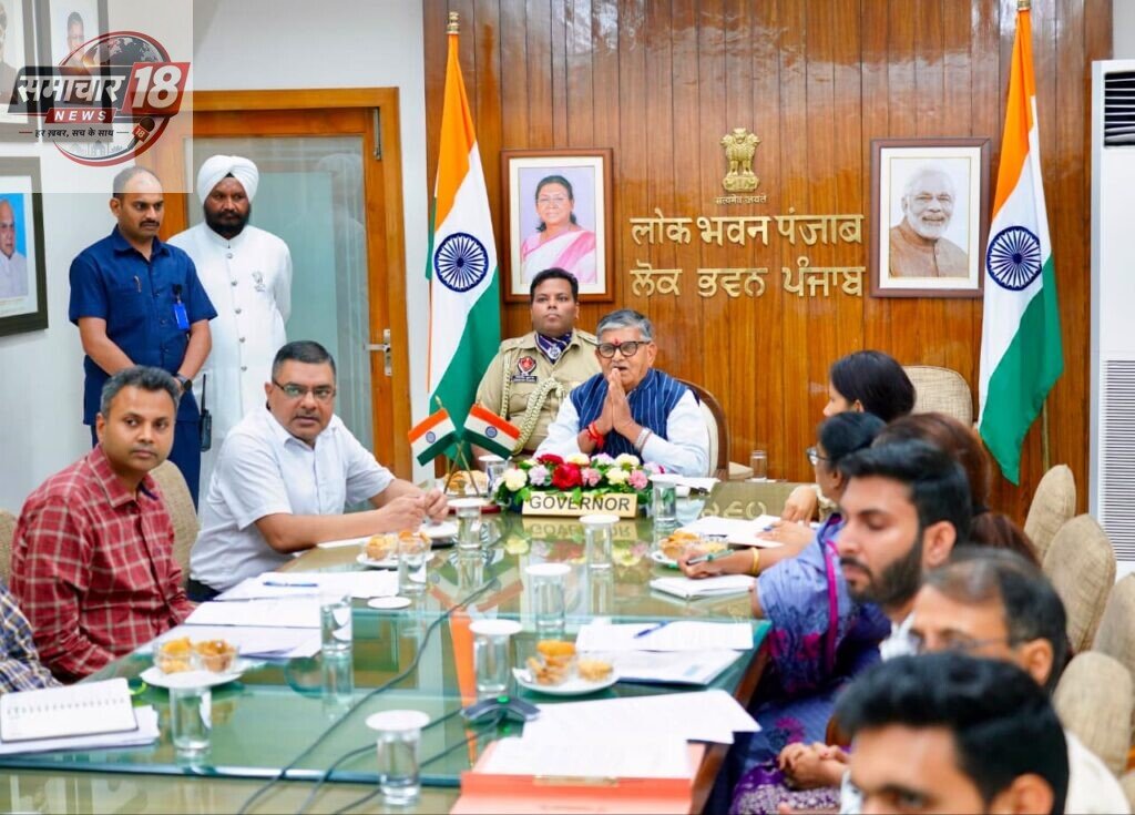 पंजाब के राज्यपाल ने ‘माई भारत युवा कनेक्ट – नशामुक्त अभियान’ की तैयारियों की समीक्षा के लिए कुलपतियों के साथ बैठक की अध्यक्षता की