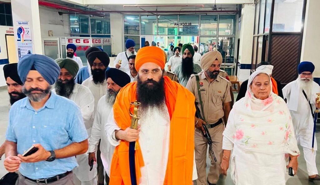 ਜਥੇਦਾਰ ਦਾਦੂਵਾਲ ਜੀ ਮੀਰੀ ਪੀਰੀ ਮੈਡੀਕਲ ਕਾਲਜ ਤੇ ਹਸਪਤਾਲ ਸ਼ਾਹਬਾਦ ਮਾਰਕੰਡਾ ਡਾਕਟਰਾਂ ਮੁਲਾਜ਼ਮਾਂ ਦੀ ਚੱਲ ਰਹੀ ਹੜਤਾਲ ਤੋਂ.