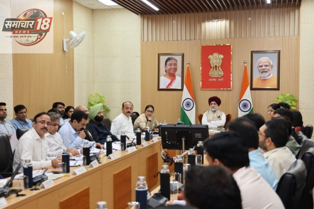 Chaired a meeting to review the progress of Deregulation & Compliance Reduction in Delhi