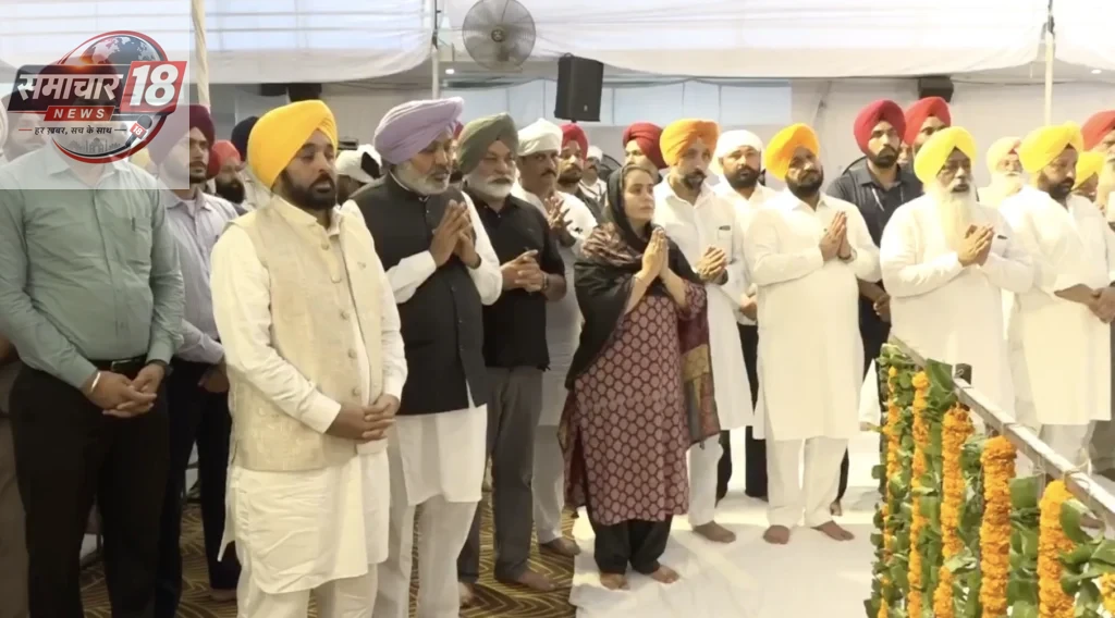 ਅੱਜ ਮਸਤੂਆਣਾ ਸਾਹਿਬ ਵਿਖੇ ਸ਼੍ਰੀ ਗੁਰੂ ਰਵਿਦਾਸ ਜੀ ਦੇ 650ਵੇਂ ਪ੍ਰਕਾਸ਼ ਪੁਰਬ ਨੂੰ ਸਮਰਪਿਤ ਮਹਾਨ ਕੀਰਤਨ ਦਰਬਾਰ ਵਿੱਚ ਨਤਮਸਤਕ ਹੋਣ ਦਾ ਸੁਭਾਗ ਪ੍ਰਾਪਤ ਹੋਇਆ