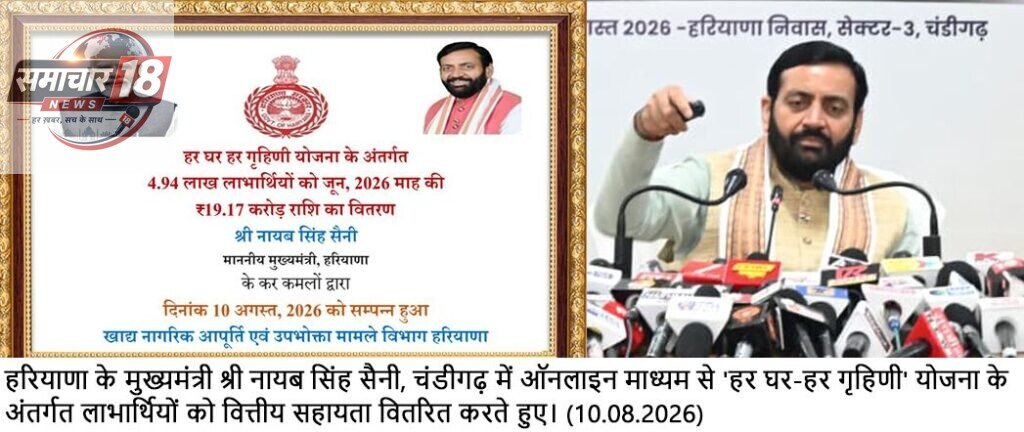 मुख्यमंत्री ने 50 लाख से अधिक लाभार्थियों के खातों में डाली 1,595 करोड़ रुपये से अधिक की राशि