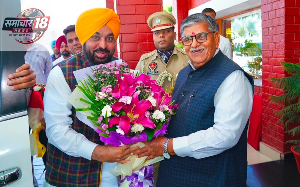 ਮੁੱਖ ਮੰਤਰੀ ਭਗਵੰਤ ਸਿੰਘ ਮਾਨ ਨੇ ਜਗਤਾਰ ਸਿੰਘ ਹਵਾਰਾ ਨੂੰ 10 ਦਿਨਾਂ ਦੀ ਪੈਰੋਲ ਦੇਣ ਲਈ ਰਾਜਪਾਲ ਨਾਲ ਮੁਲਾਕਾਤ ਕੀਤੀ