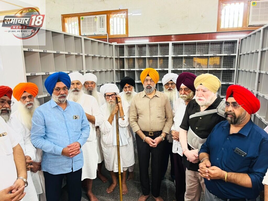ਗੁਰਦੁਆਰਾ ਮੋਤੀ ਬਾਗ ਸਾਹਿਬ ਦੱਖਣੀ ਦਿੱਲੀ ਵਿਖੇ ਨਵੇਂ ਜੋੜਾ ਘਰ ਤੇ ਦਫਤਰ ਦਾ ਉਦਘਾਟਨ