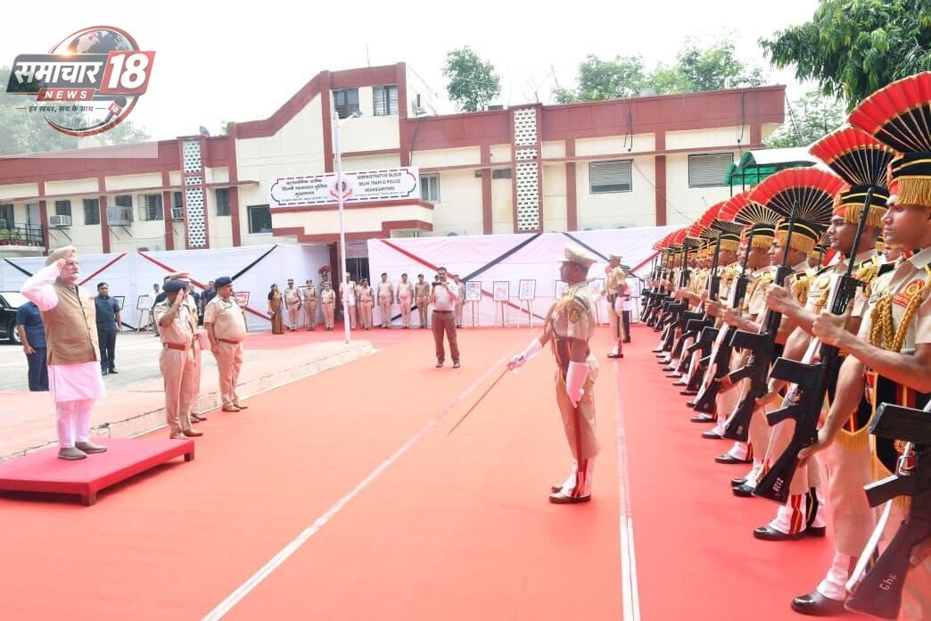 VISIT OF HON’BLE LG DELHI AT TRAFFIC POLICE HEADQUARTERS