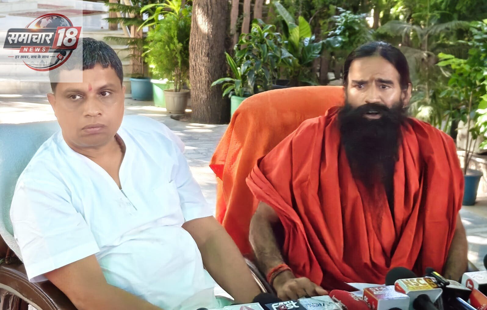 हमारे महान् पूर्वजों, देवी-देवताओं व अवतारी सत्ताओं पर आरोप लगाकर बदनाम करने का हो रहा षड्यंत्र : स्वामी रामदेव